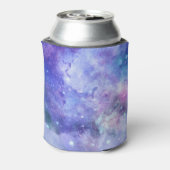 Waterverf sterren in de lucht blikjeskoeler (Blikje Achterkant)