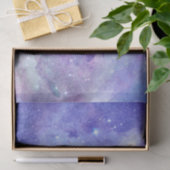 Waterverf sterren in de lucht tissuepapier (Geschenk)