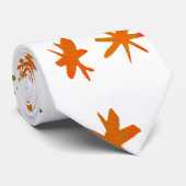 Waterverf sterren - oranje stropdas (Opgerold)