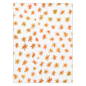 Waterverf sterren - oranje tafelkleed (Voorkant)