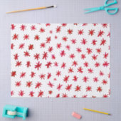 Waterverf sterren - rood tissuepapier (Craft)