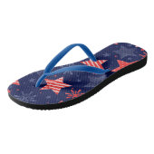 Waterverf sterren Vierde Teenslipper juli Teenslippers (Schuin)