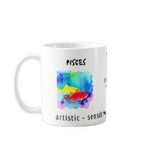 waterverf Sterrenbeeld Vissen en eigenschappen