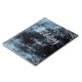 Waterverf Sterrennacht Celestial Wedding Planner Notitieboek (Linkerzijde)