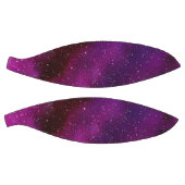 Waterverf sterrenstelsels paarse roze basketbal (Panelen)