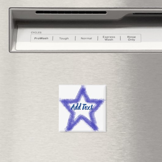 Waterverf Stervorm Magneet (Insitu (Vaatwasser))