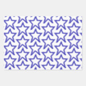 Waterverf Stervorm Patroon Inpakpapier Vel (Voorkant 2)