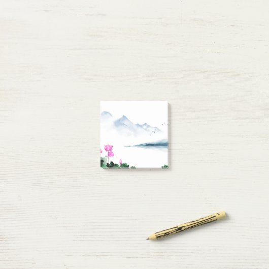 Waterverf Sticky notes (Op bureau)