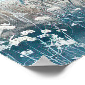 waterverf stijl illustratie Beach House Poster (Hoek)