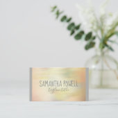 waterverf stijl visitekaartje, aangepast dubbelzij visitekaartje (Staand voorkant)