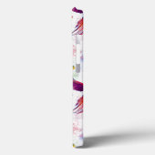 Waterverf stijlpagina's Case-Mate iPhone case (Achterkant / Links)