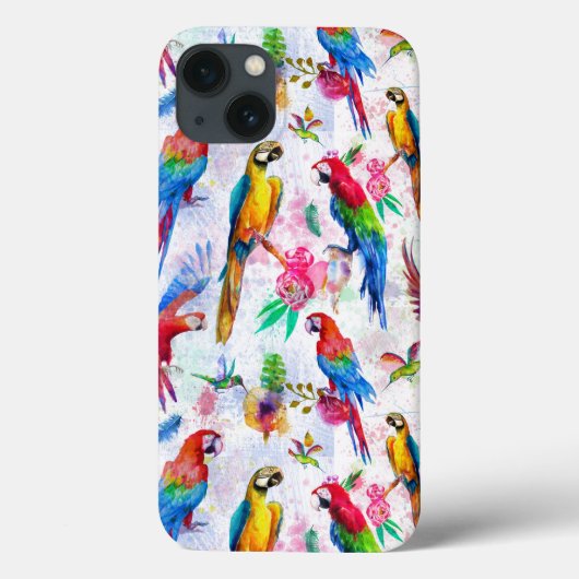 Waterverf stijlpagina's Case-Mate iPhone case (Achterkant)