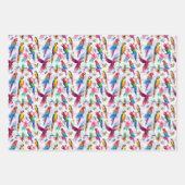 Waterverf stijlpagina's inpakpapier vel (Voorkant)