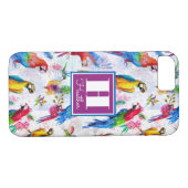 Waterverf stijlpagina's | Jouw namen toevoegen Case-Mate iPhone Case (Achterkant (Horizontaal))