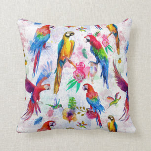 Waterverf stijlpagina's kussen