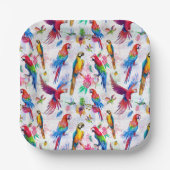 Waterverf stijlpagina's papieren bordje (Voorkant)