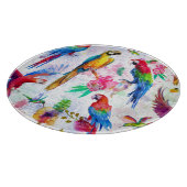 Waterverf stijlpagina's snijplank (Hoek)