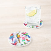 Waterverf stijlpagina's zandsteen onderzetter (Zijkant)