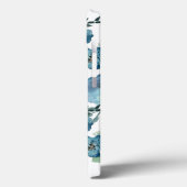 Waterverf Stijlvolle Elegant Floral Flowers Greene Case-Mate iPhone Case (Achterkant / Links)