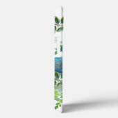 Waterverf Stijlvolle Elegant Floral Flowers Greene Case-Mate iPhone Case (Achterkant / Rechts)