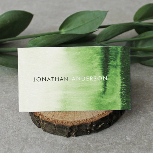 Waterverf Stijlvolle Professional Visitekaartje