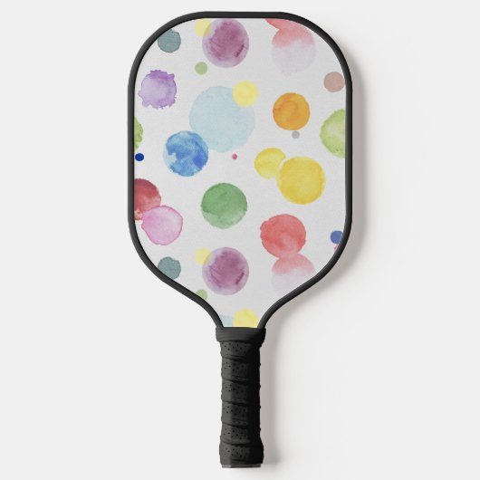 WATERVERF STIPPEN 1 PICKLEBALL PADDLE (Voorkant)