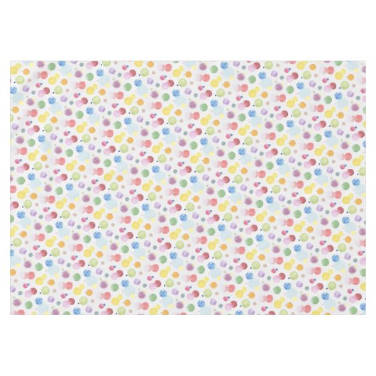 WATERVERF STIPPEN 1 TAFELKLEED (Voorkant (Horizontaal))