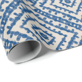 Waterverf Stippen die patroonwikkelpapier herhalen Cadeaupapier (Rol Hoek)