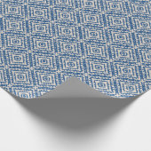 Waterverf Stippen die patroonwikkelpapier herhalen Cadeaupapier (Hoek)