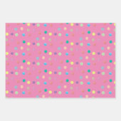 Waterverf Stippen handschilderend kleurrijk patroo Inpakpapier Vel (Voorkant 2)