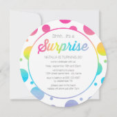 Waterverf Stippen Verlangde feestdag Kaart (Voorkant)