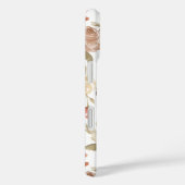 Waterverf stoffig roos floraal monogram Case-Mate iPhone case (Achterkant / Rechts)