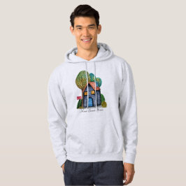 Waterverf Stomme Home Sweet Home Art Hoodie