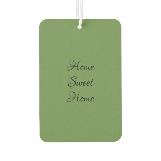 Waterverf Stomme Home Sweet Home Art Luchtverfrisser (Achterkant)