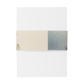 Waterverf strand bruiloft uitnodigingen wikkel (Achterkant Voorbeeld)