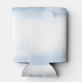 Waterverf Strandanker Nautische Huwelijksgunst Blikjeskoeler (Achterkant)