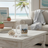 Waterverf strandkrab koffiemok