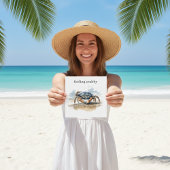 Waterverf Strandkrab, op maat Kaart