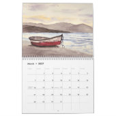 Waterverf strandschilderijen muurkalender kalender (Mar 2027)