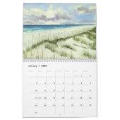 Waterverf strandschilderijen muurkalender kalender (Jan 2027)