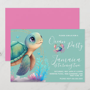 Waterverf strandstransportpartij kaart