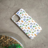 Waterverf strandvakantie reis iPhone hoesje