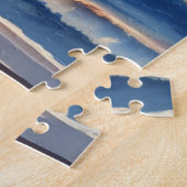 Waterverf strandzonneschijn legpuzzel (Zijkant)