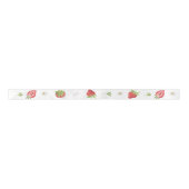 Waterverf Strawberry Theme Party Pattern Gift Satijnen Lint (Voorkant)