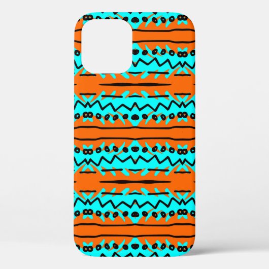 Waterverf strepen illustratiepatroon Case-Mate iPhone case (Achterkant)