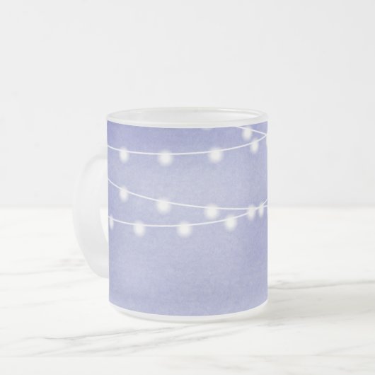 Waterverf String Lights Mok (Voorkant links)