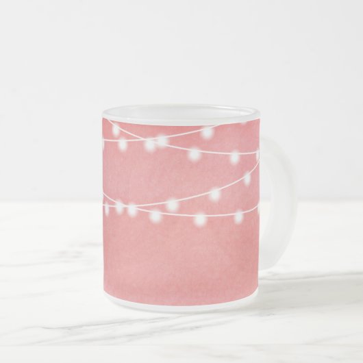 Waterverf String Lights Mok (Voorkant rechts)