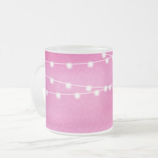 Waterverf String Lights Mok (Voorkant links)