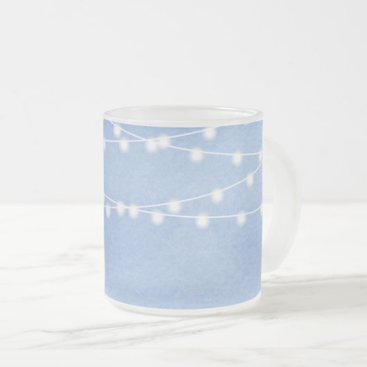 Waterverf String Lights Mok (Voorkant rechts)