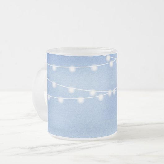 Waterverf String Lights Mok (Voorkant links)